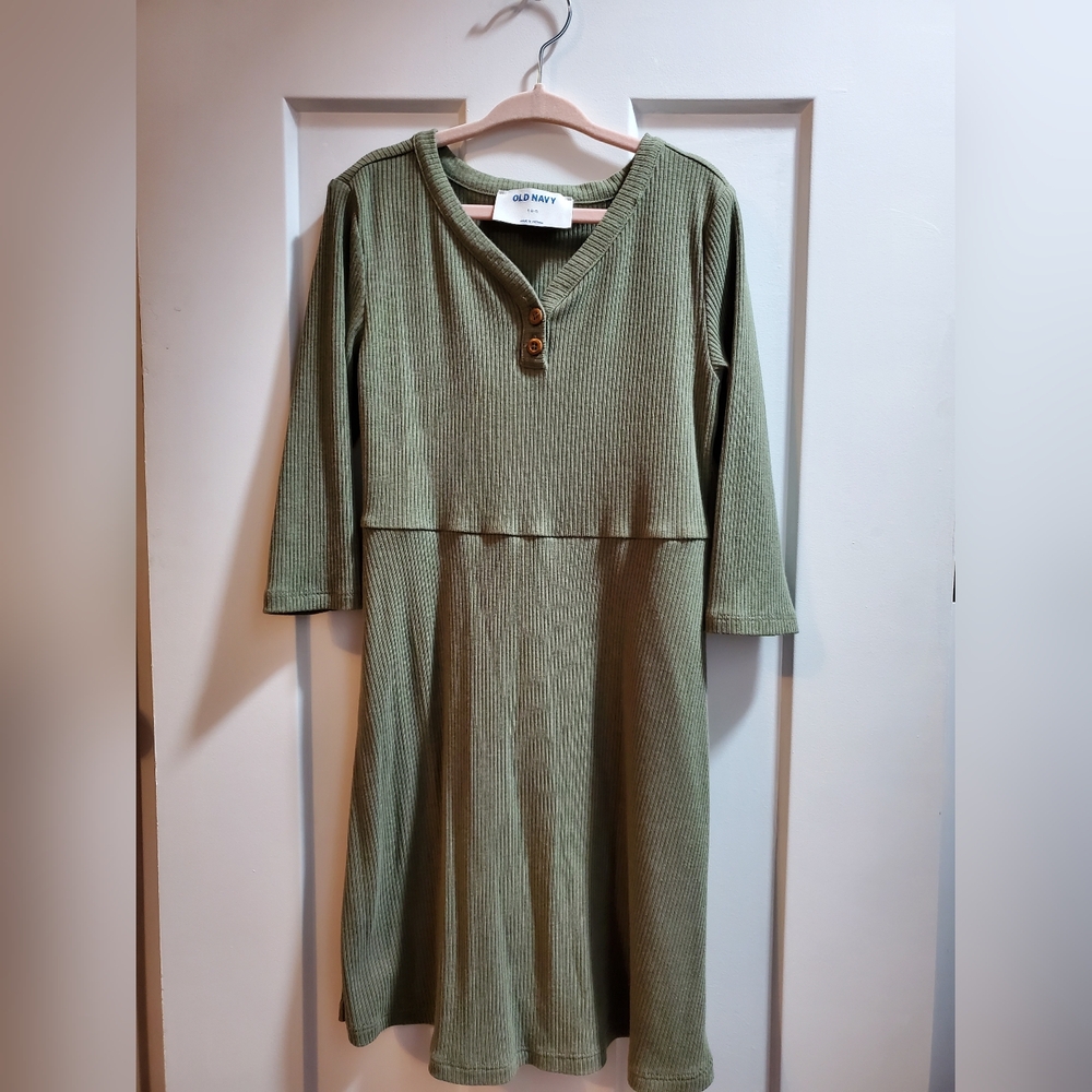 2x Old Navy S (6-7) girls 3/4 length sleeve dresses